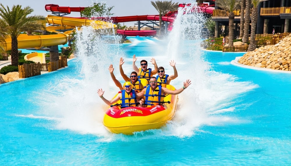Aquaventure World Dubai waterpark adventure Aquaventure World Dubai waterpark adventure